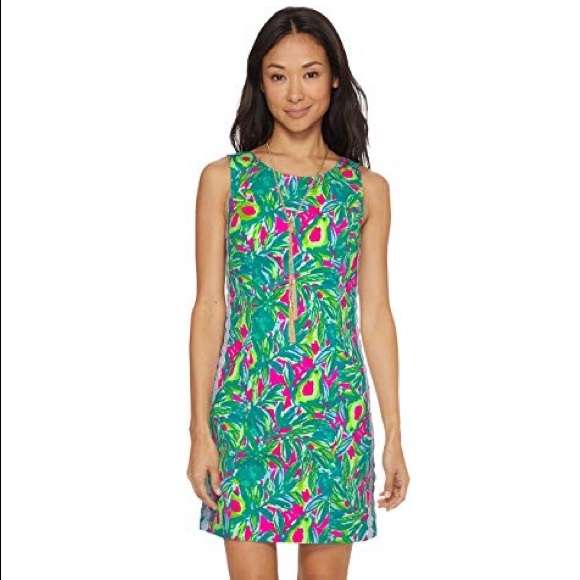 NWT Lilly Pulitzer guac and roll Mila Shift - Picture 1 of 4